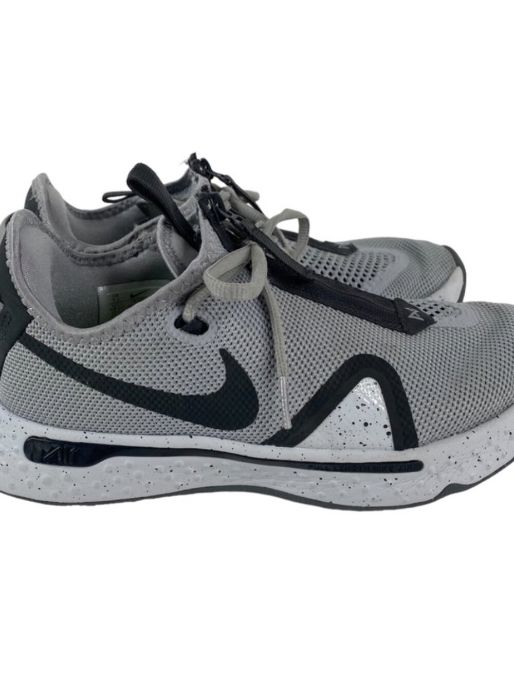 Nike PG 4 Team Wolf Grey Anthracite Sneakers Size 7.5